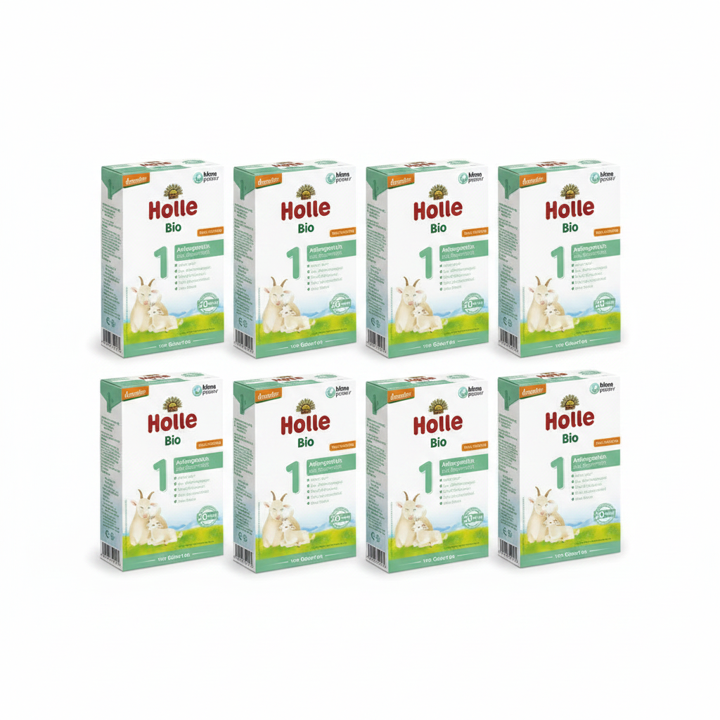 Holle Organic Goat Milk Formula 1  8x 400g Bundle